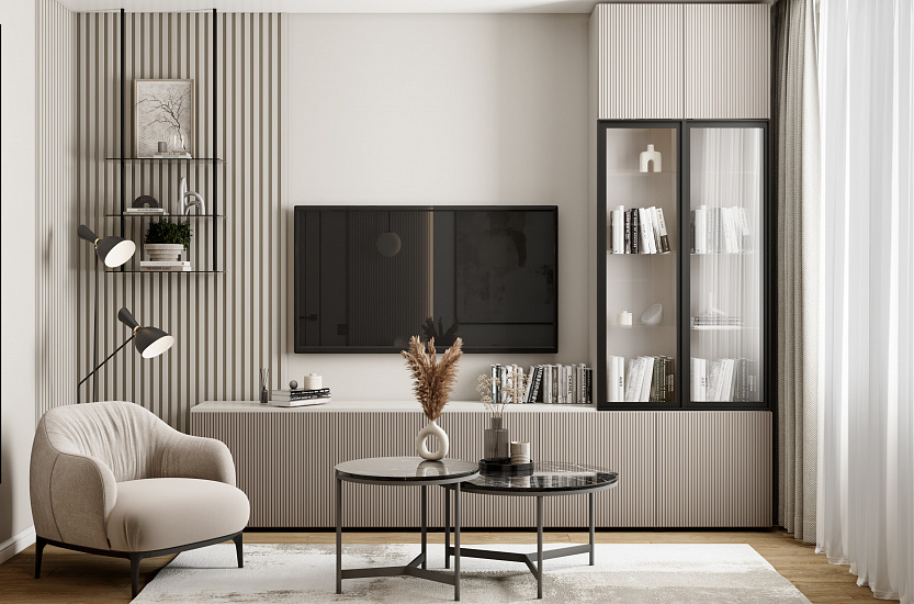 Мебель для гостиной ТЕМПО ПВХ фото 1